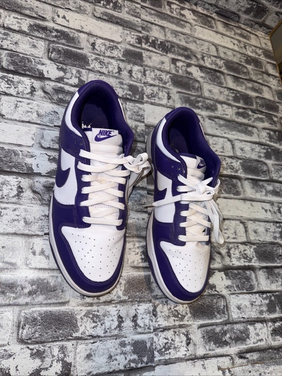 Nike Other - Used Nike Dunk Low Retro White Court Purple Men's Sneaker DD1391-104 Low Sz 11M